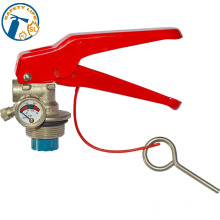 Portable abc aluminum fire extinguisher valve parts dry powder type